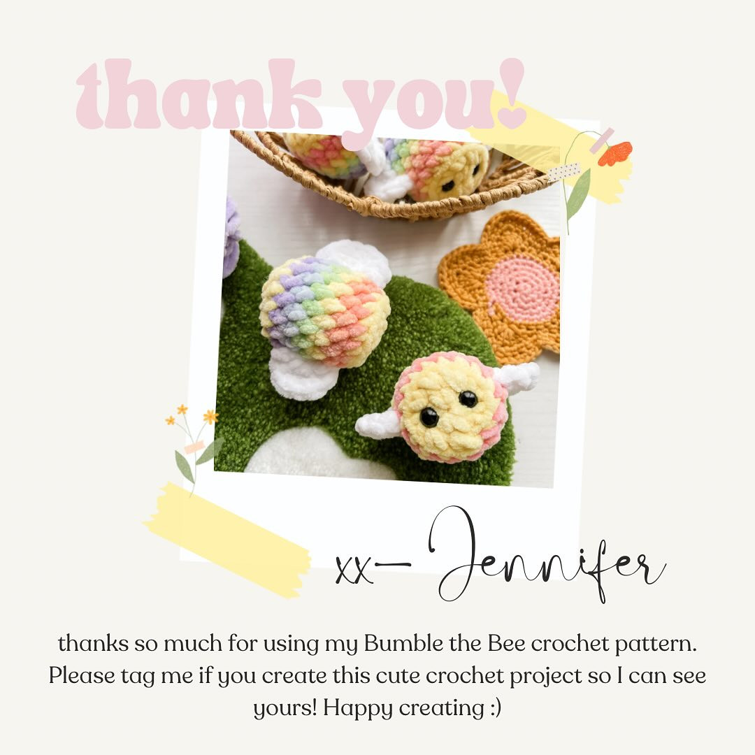 Crochet Bumblebee Pattern: Easy and Free for Beginners