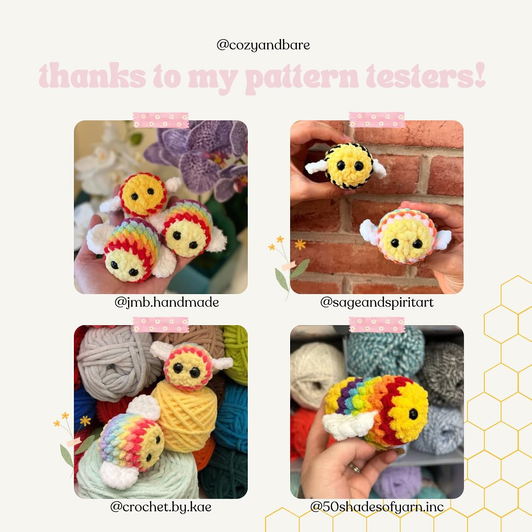 Crochet Bumblebee Pattern: Easy and Free for Beginners