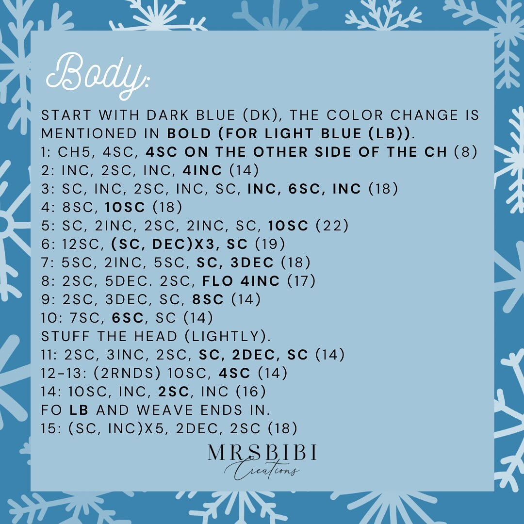 Crochet Cute Blue Salamander Amigurumi Pattern Guide