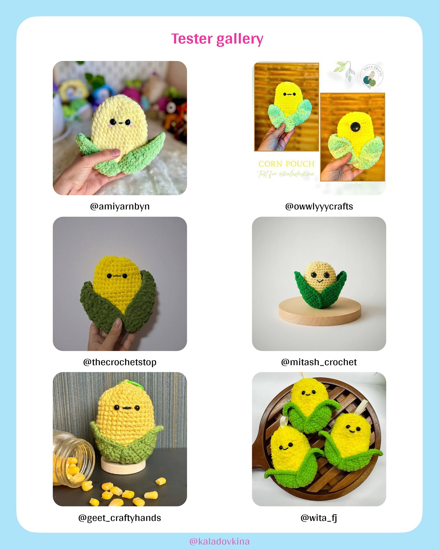 Crochet Cute Corn-Shaped Pouch for Beginners and Enthusiasts