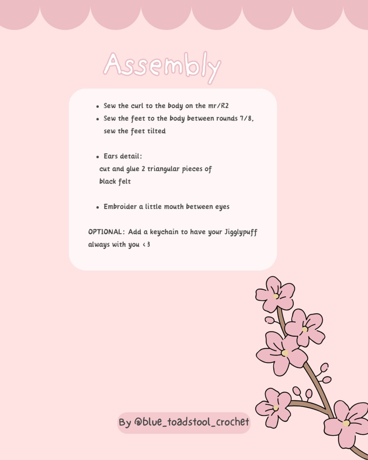 Crochet Cute Jigglypuff and Gastly Keychain Patterns