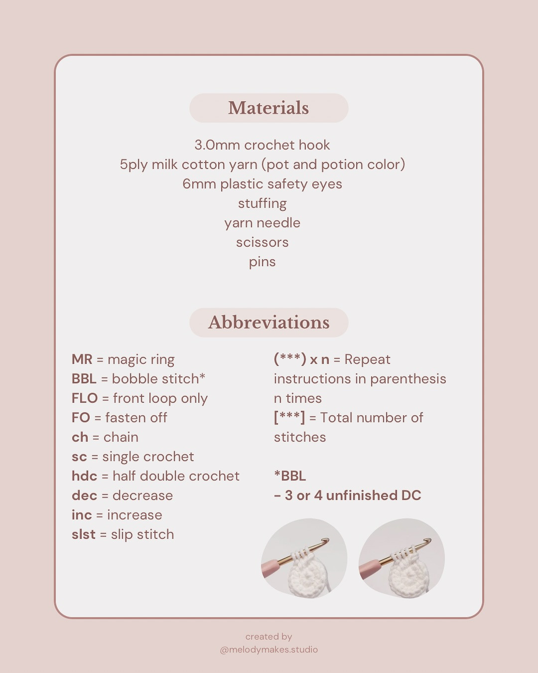 Crochet Cute Leggy Cauldrons for Halloween Decor