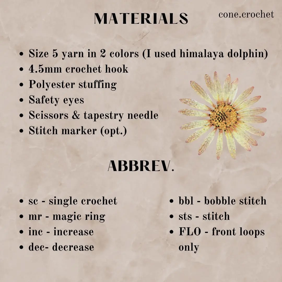 Crochet Cute Mushroom Amigurumi - Free Pattern by Cone Crochet