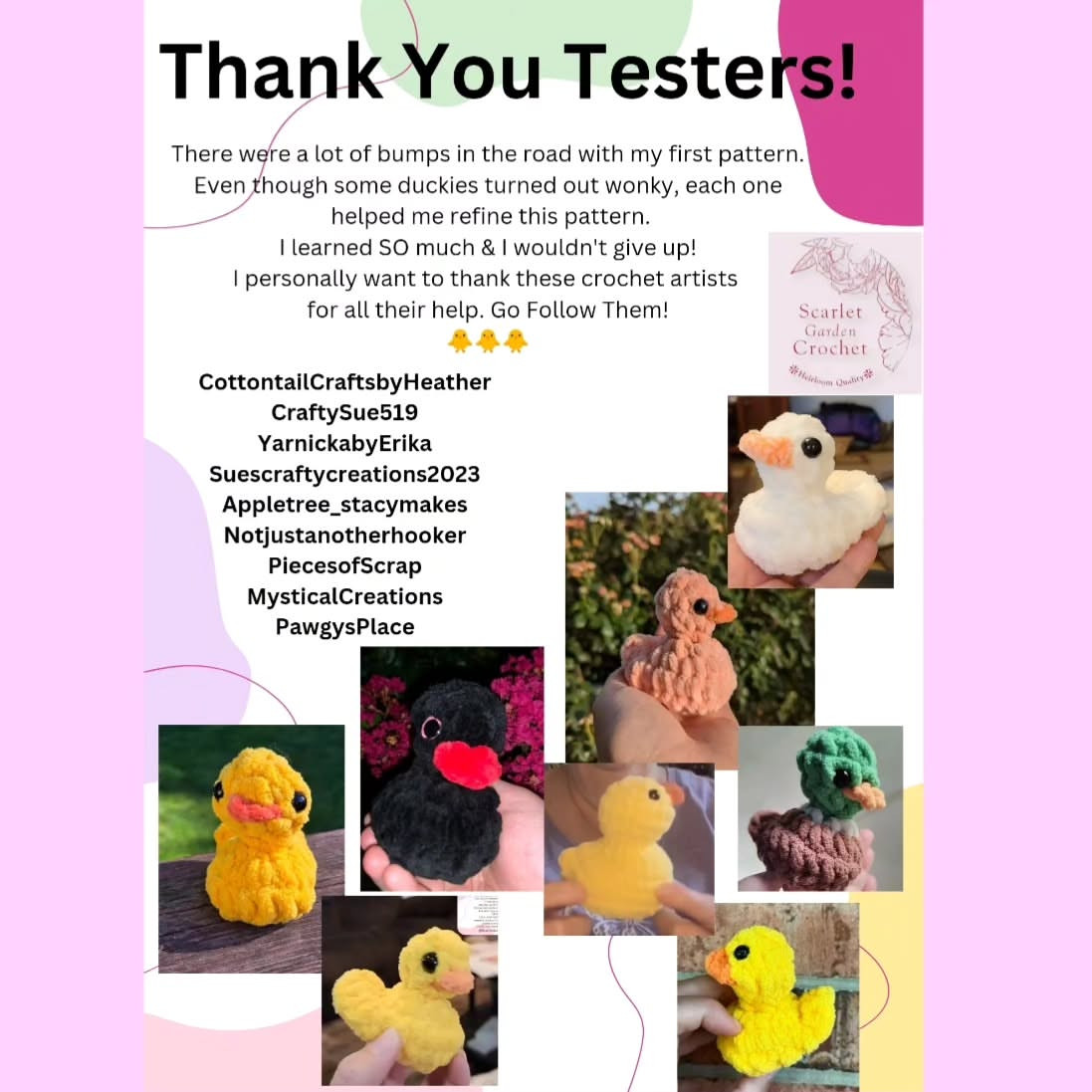 Crochet Cute Rubber Ducky Baby Pattern Guide