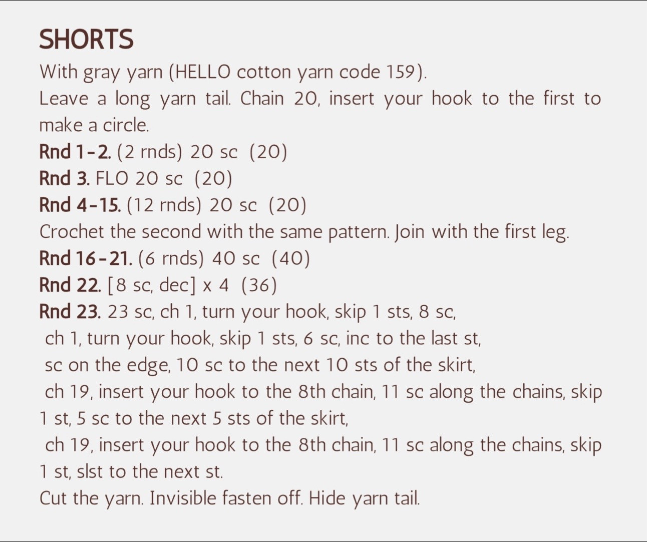 Crochet Doll with Koala Outfit and Teddy Bear Accessory