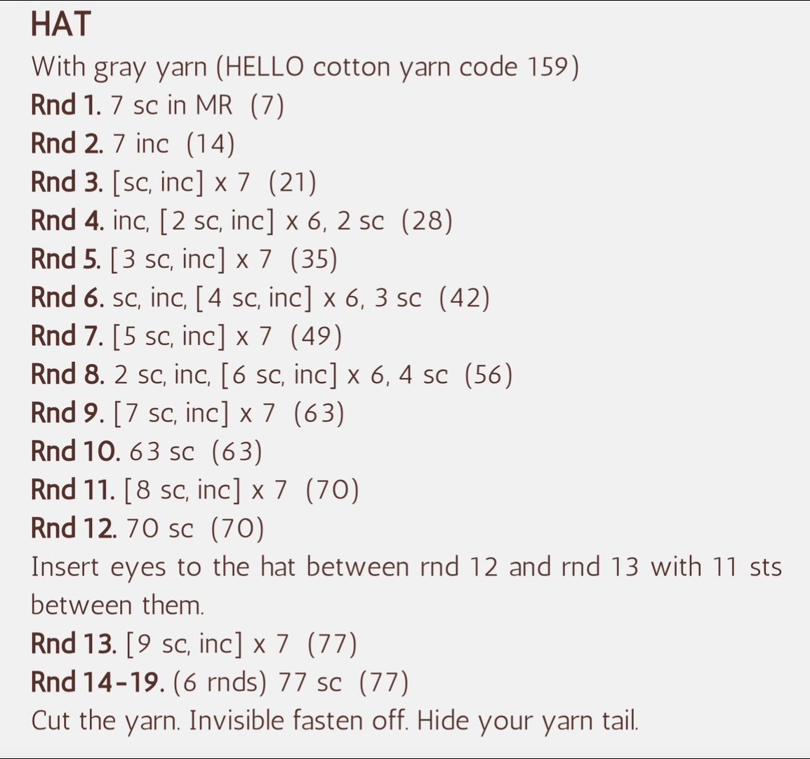 Crochet Doll with Koala Outfit and Teddy Bear Accessory