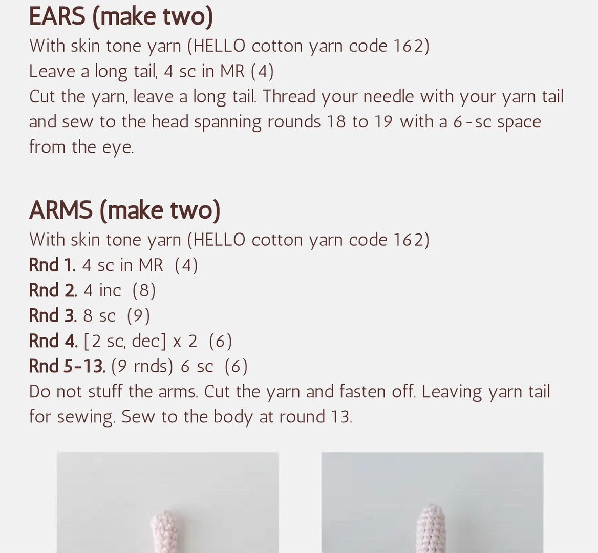 Crochet Doll with Koala Outfit and Teddy Bear Accessory