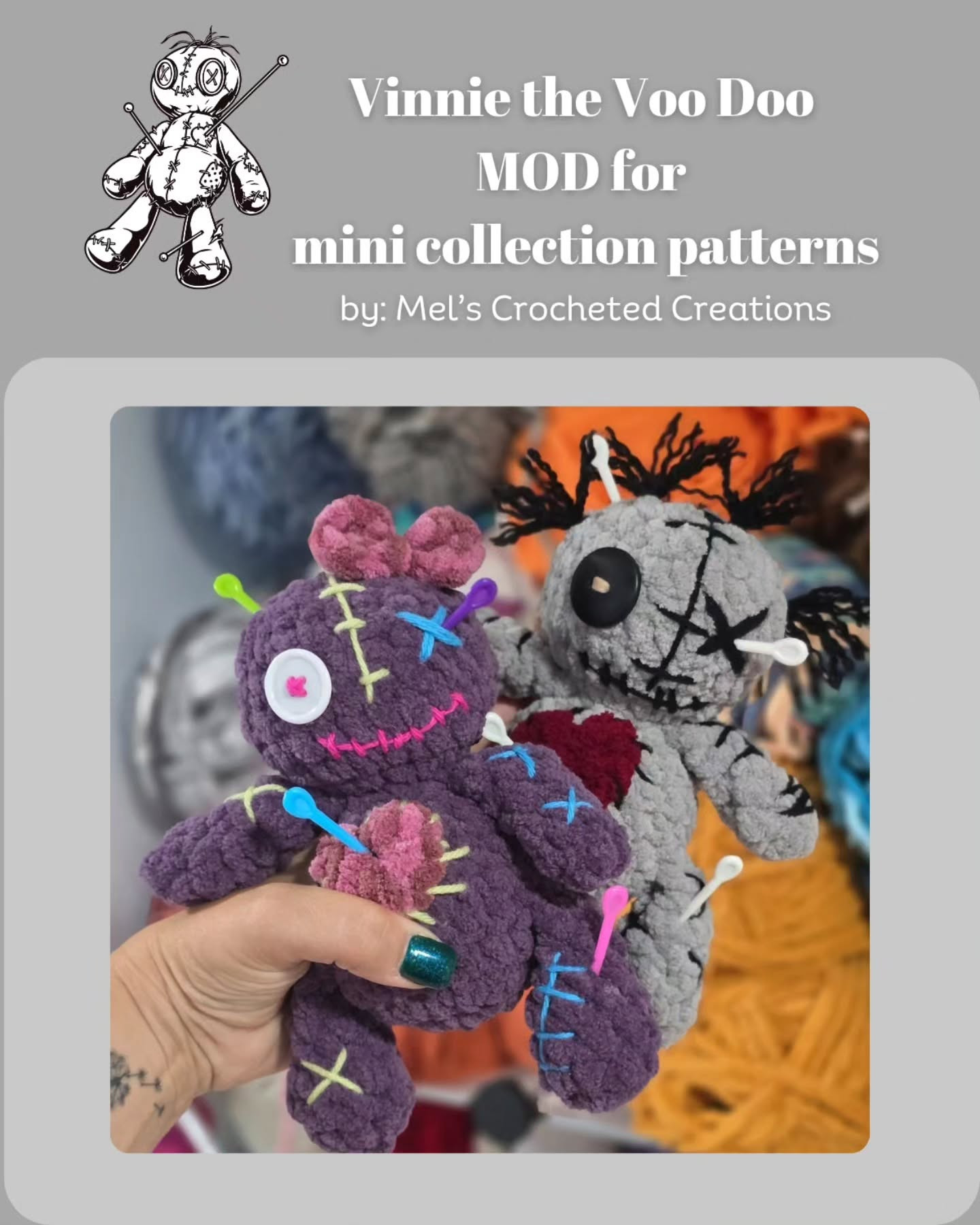 Crochet Ear Modification for Pup Tart Puppy Toy Pattern