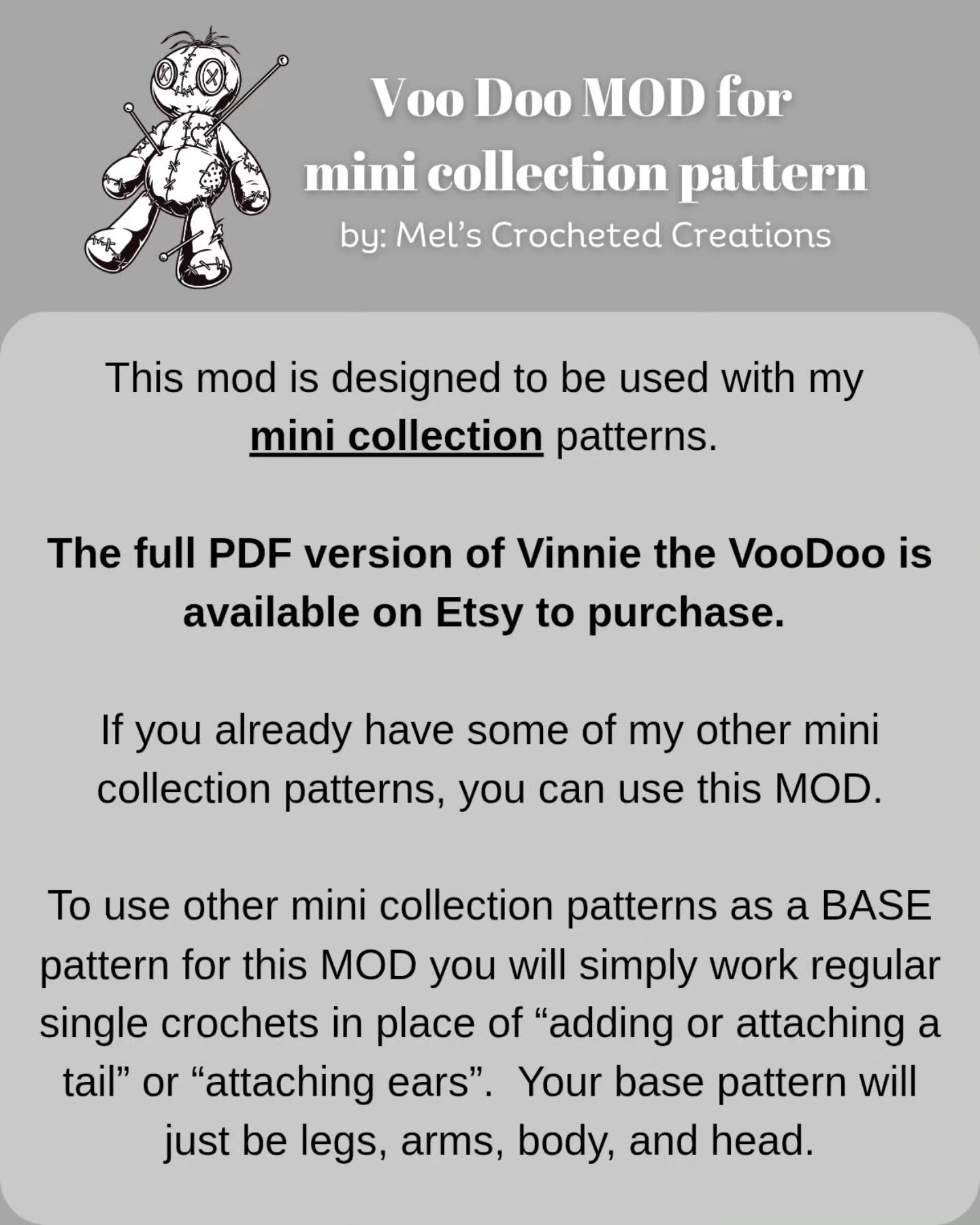 Crochet Ear Modification for Pup Tart Puppy Toy Pattern