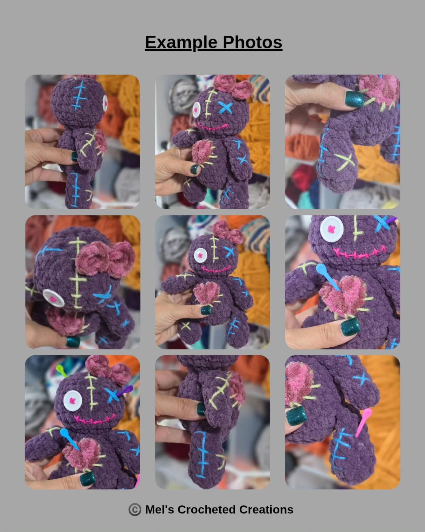 Crochet Ear Modification for Pup Tart Puppy Toy Pattern