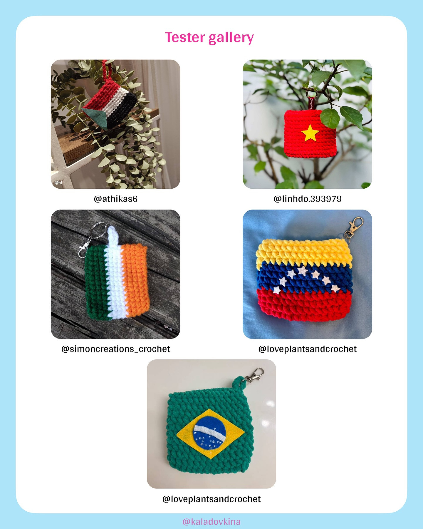 Crochet Flag Keychains: Celebrating Cultures with Huggy Unity Patterns