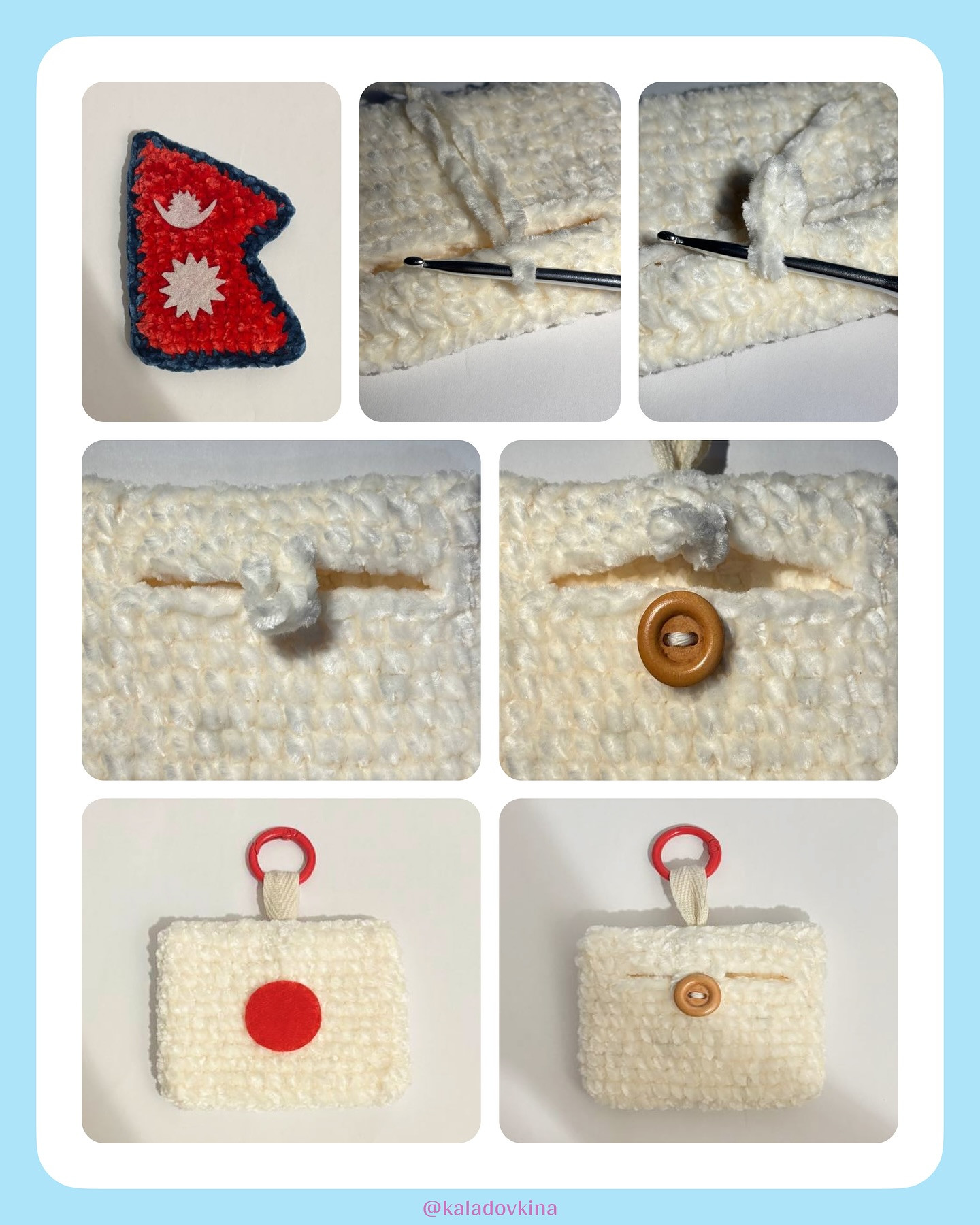 Crochet Flag Keychains: Celebrating Cultures with Huggy Unity Patterns