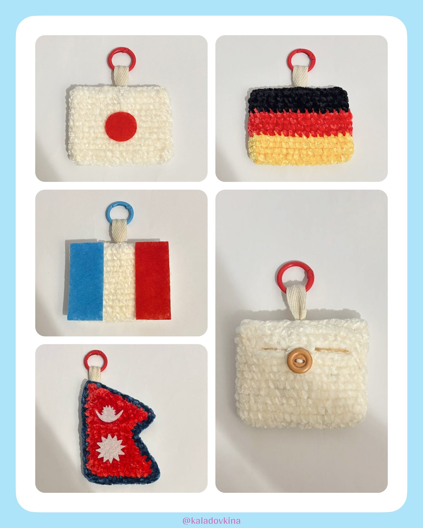 Crochet Flag Keychains: Celebrating Cultures with Huggy Unity Patterns
