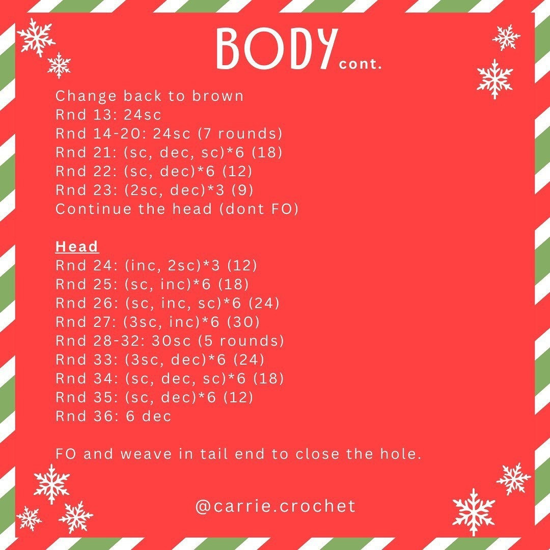 Crochet Gingerbread Man Free Pattern for Holiday Crafting Fun