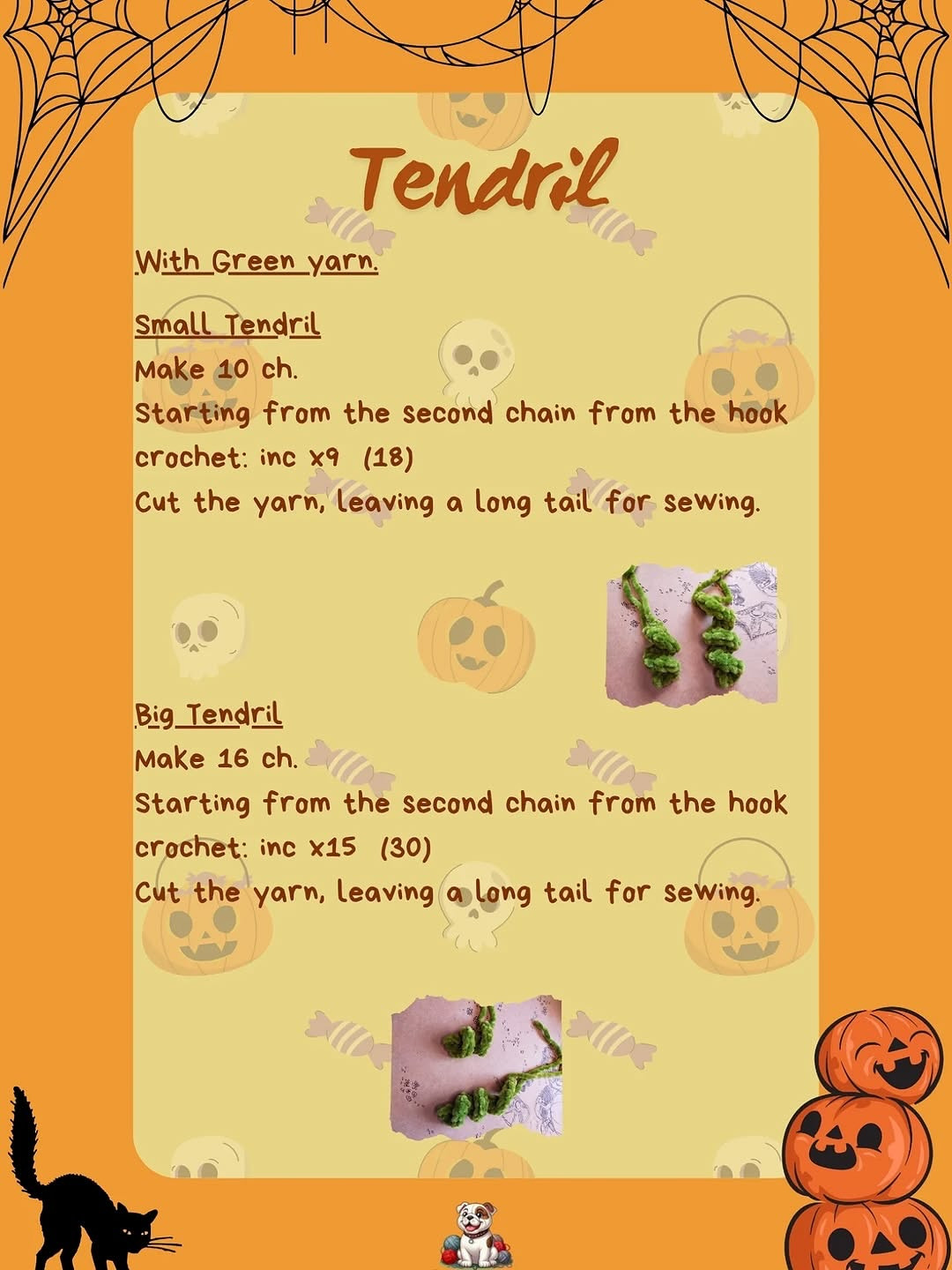 Crochet Halloween Pumpkin Free Pattern for Beginners