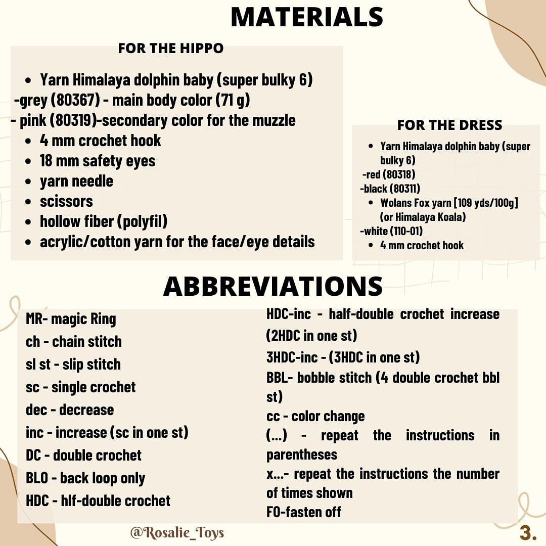 Crochet Hippo Pattern: Cute and Easy Amigurumi Toy Tutorial