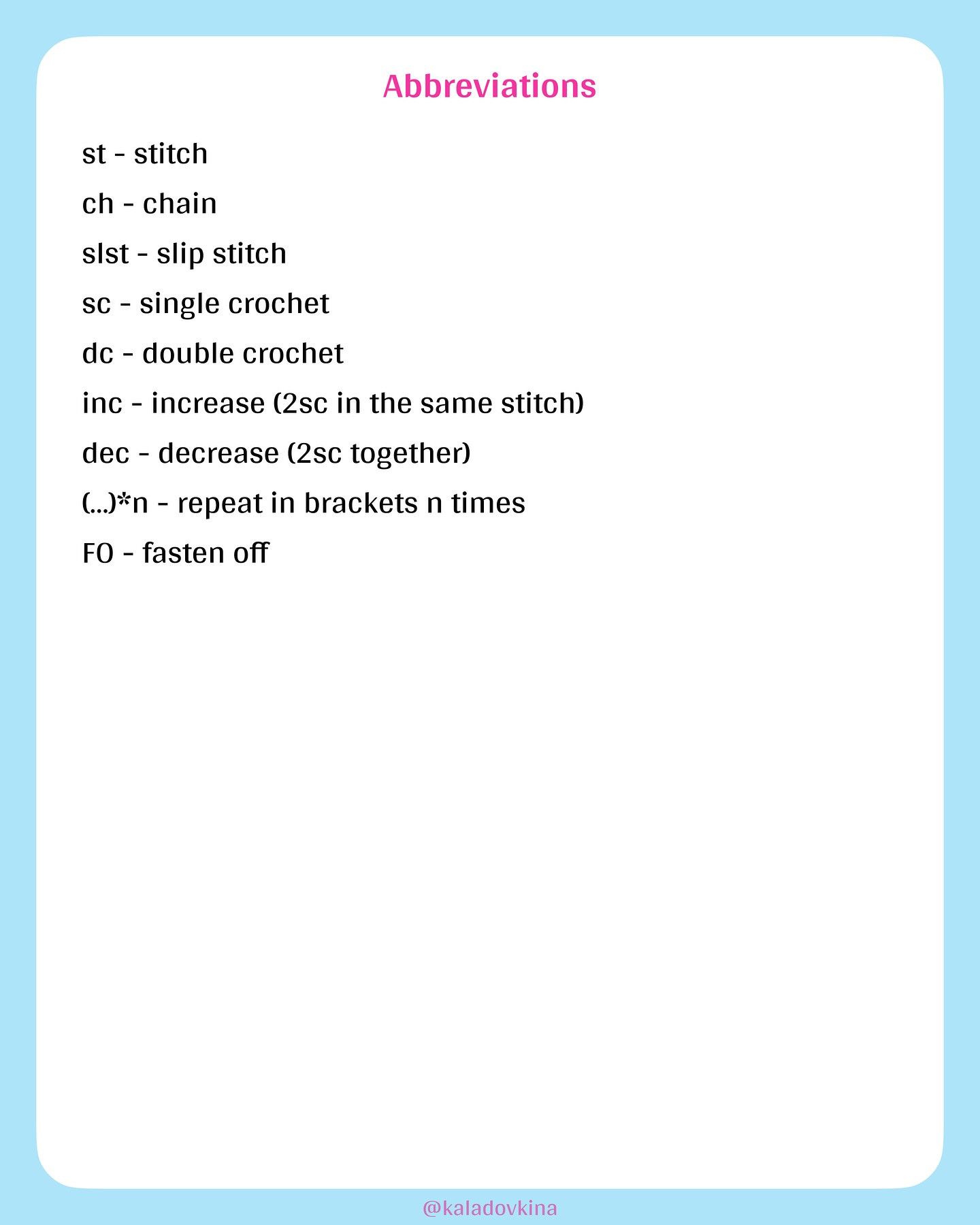 Crochet Huggy Pouch Pattern Inspired by Hello Kitty