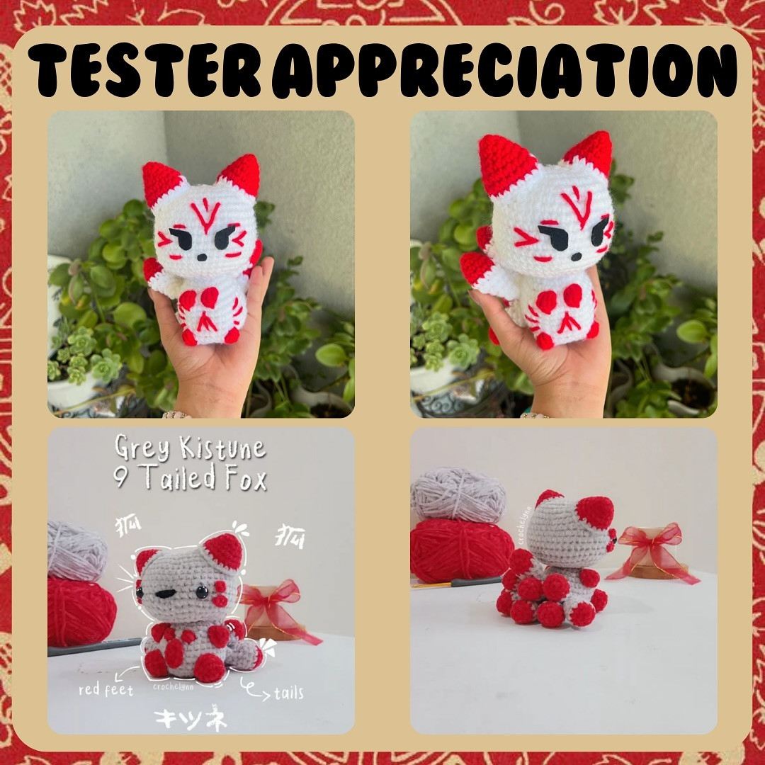 Crochet Kitsune Pattern for Adorable Amigurumi Toy Crafting