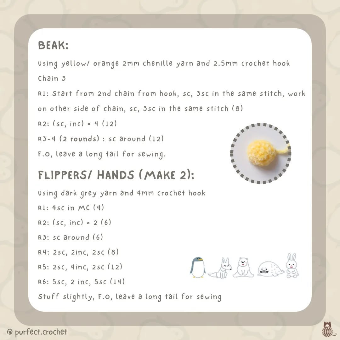 Crochet Little Penguin Pattern for Intermediate Crafters