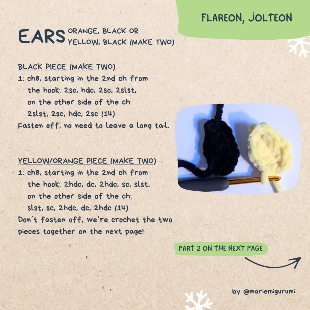 Crochet Monster Christmas Ornaments Free Pattern for Festive Decoration