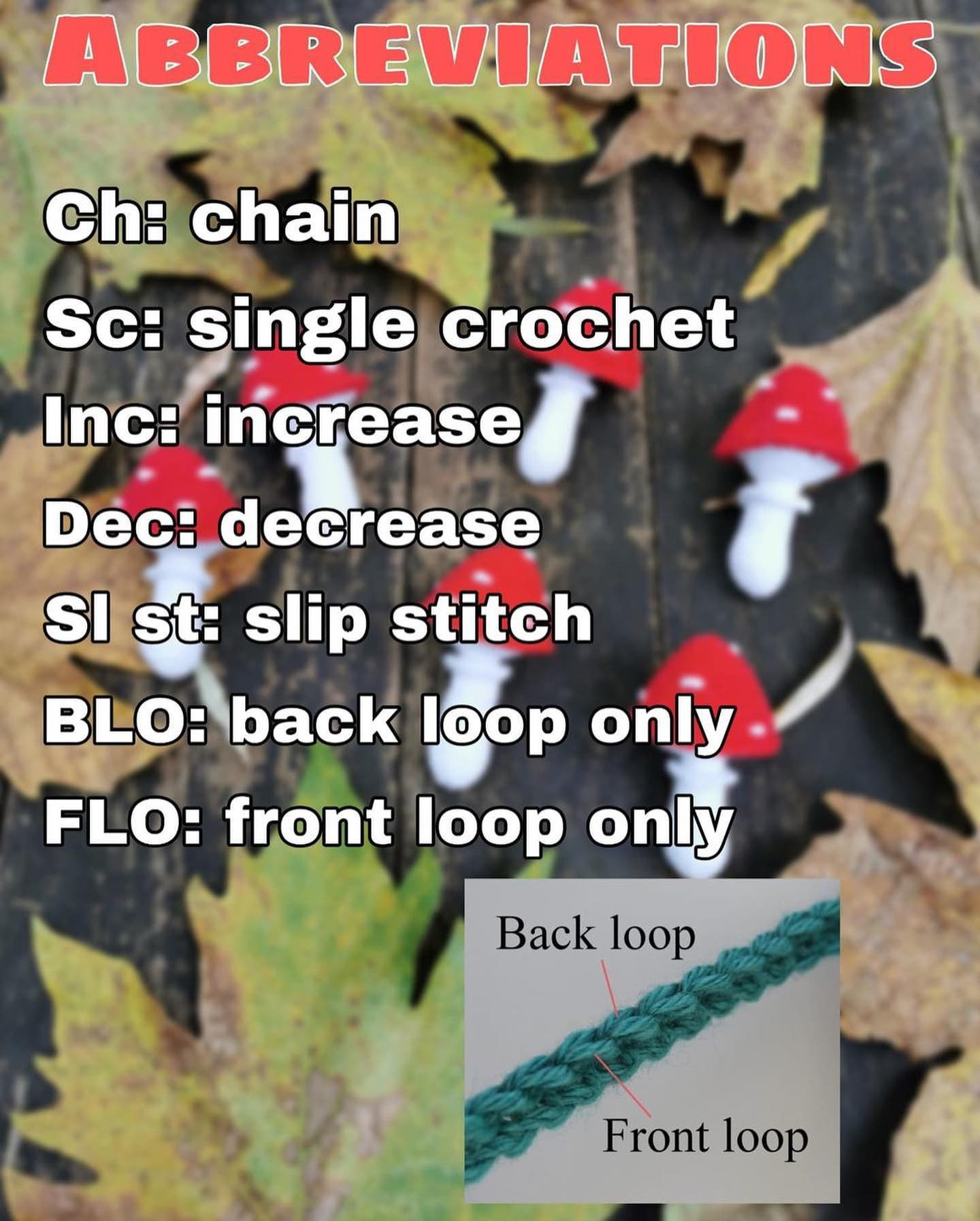 Crochet Mushroom Amigurumi Pattern for Beginners - Free and Easy