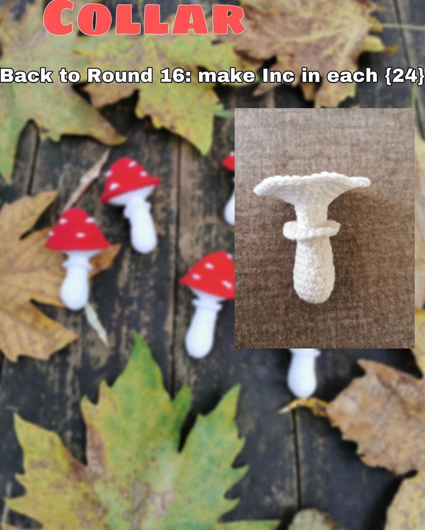 Crochet Mushroom Amigurumi Pattern for Beginners - Free and Easy