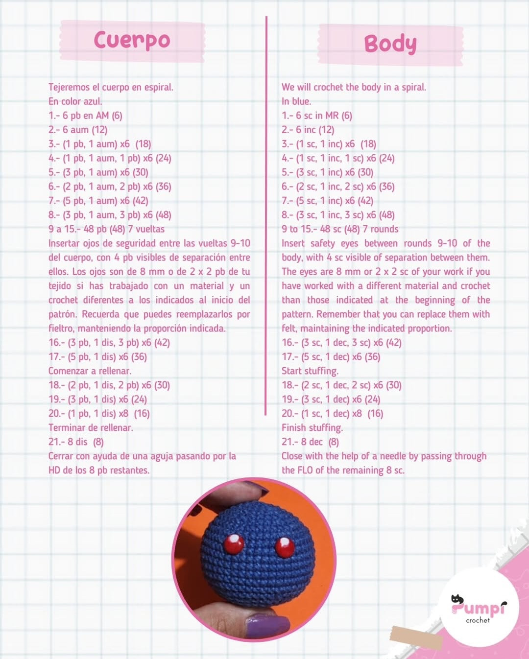 Crochet Oddish Amigurumi Pattern for Beginners