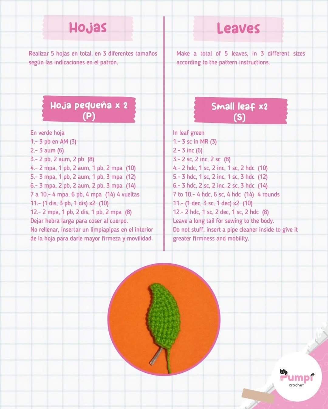 Crochet Oddish Amigurumi Pattern for Beginners