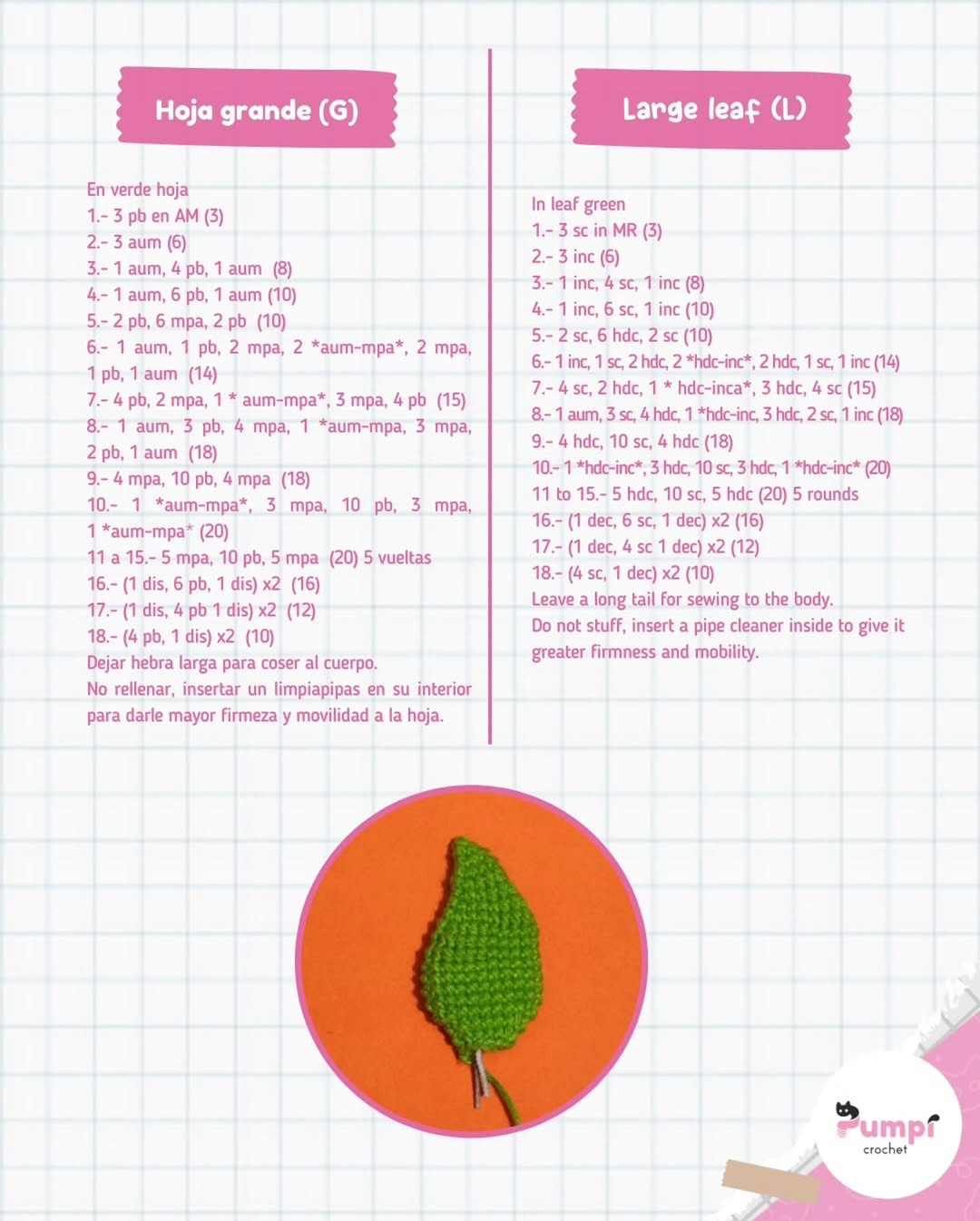 Crochet Oddish Amigurumi Pattern for Beginners