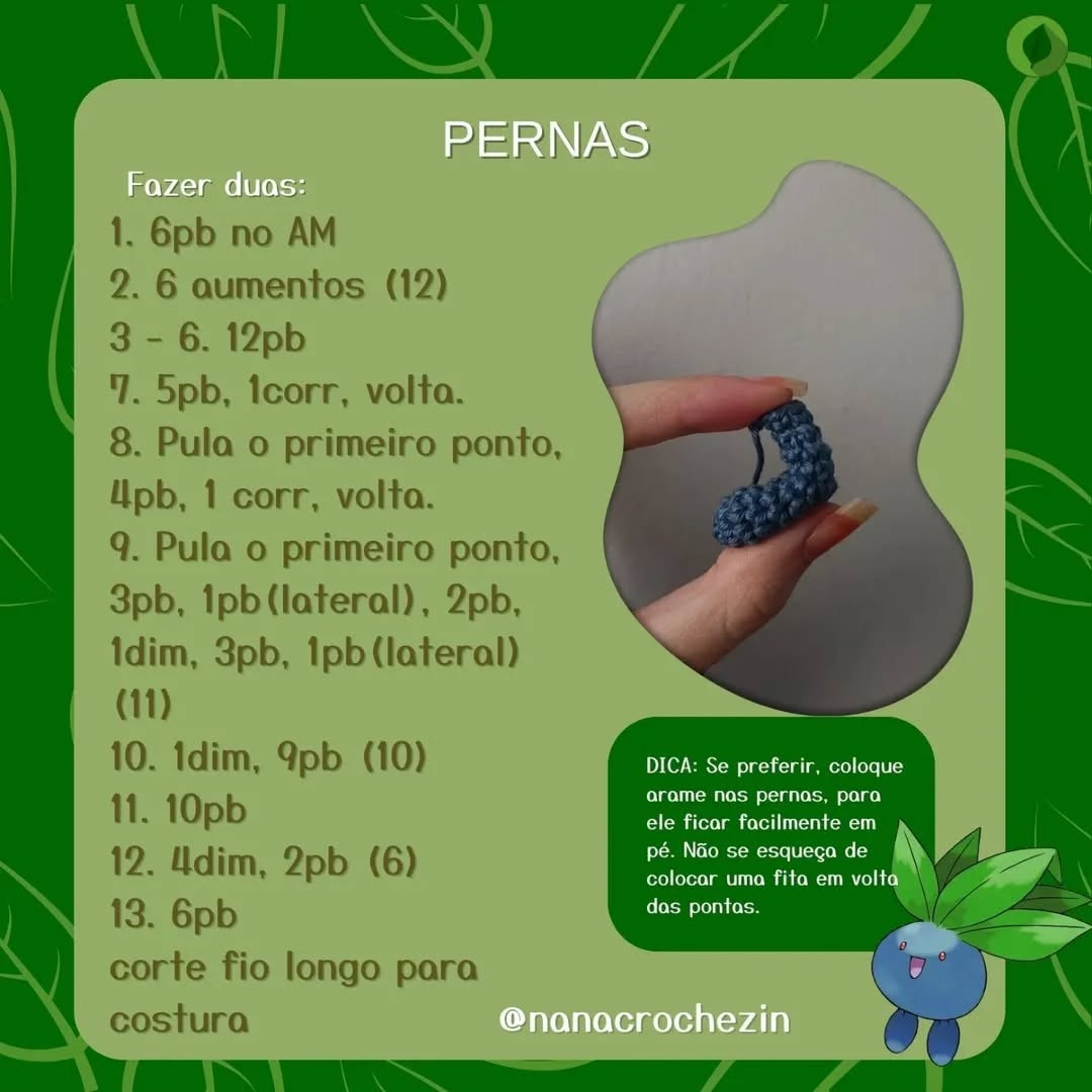 Crochet Oddish Pattern: Free Guide for Amigurumi Enthusiasts