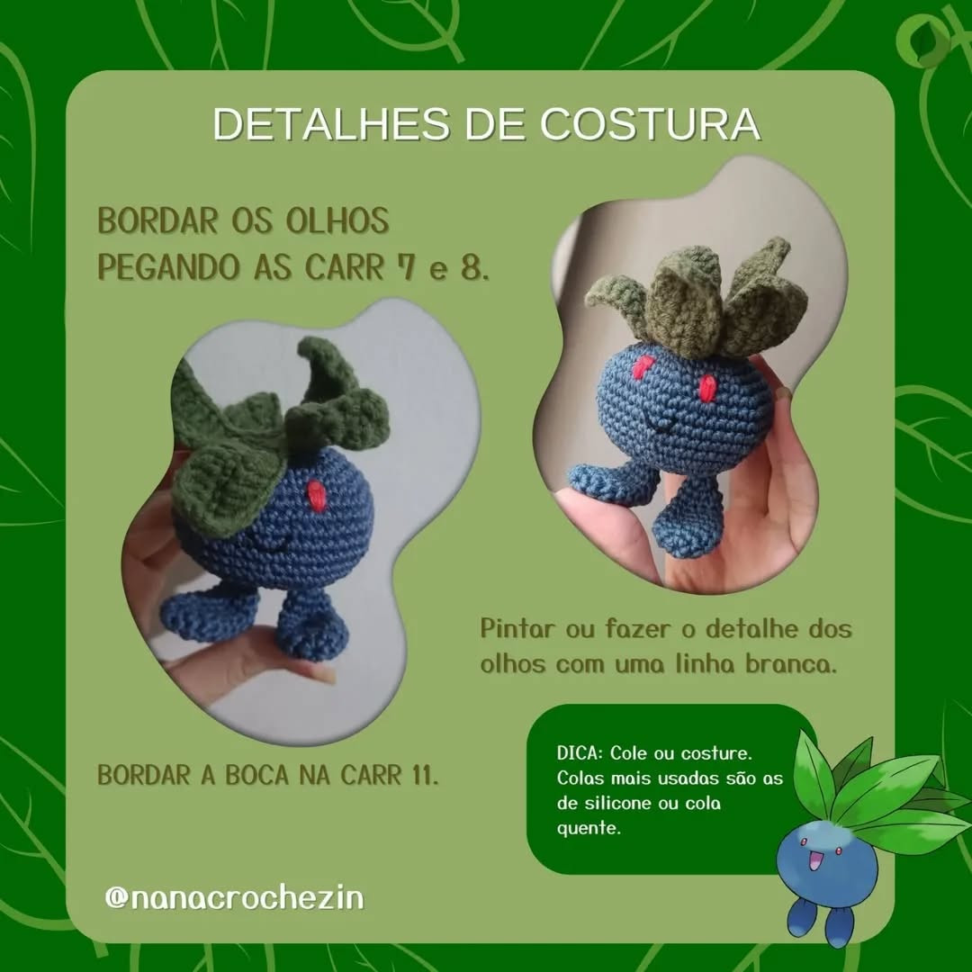 Crochet Oddish Pattern: Free Guide for Amigurumi Enthusiasts