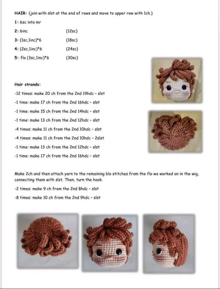 Crochet Pattern for Adorable Boy Doll with Colorful Outfit