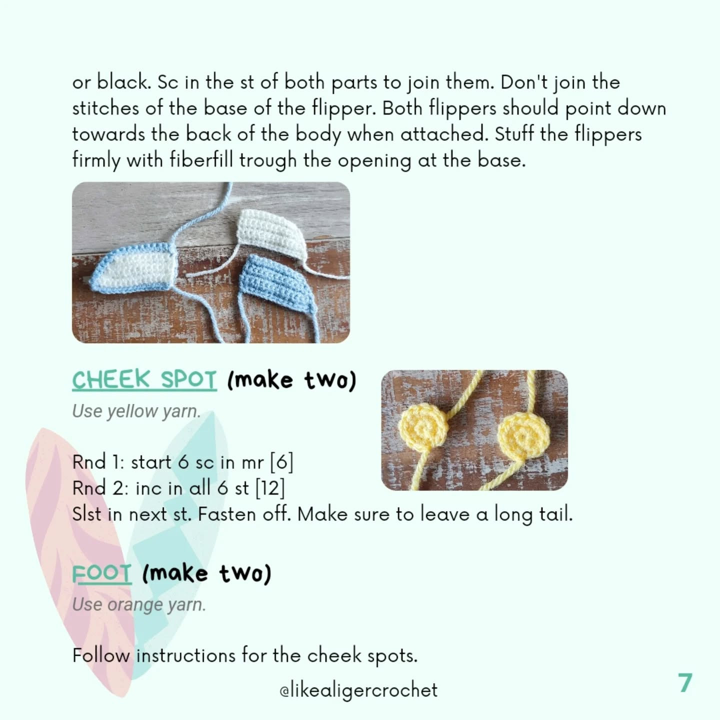 Crochet Pattern for Adorable Surfing Penguin Plush Toy