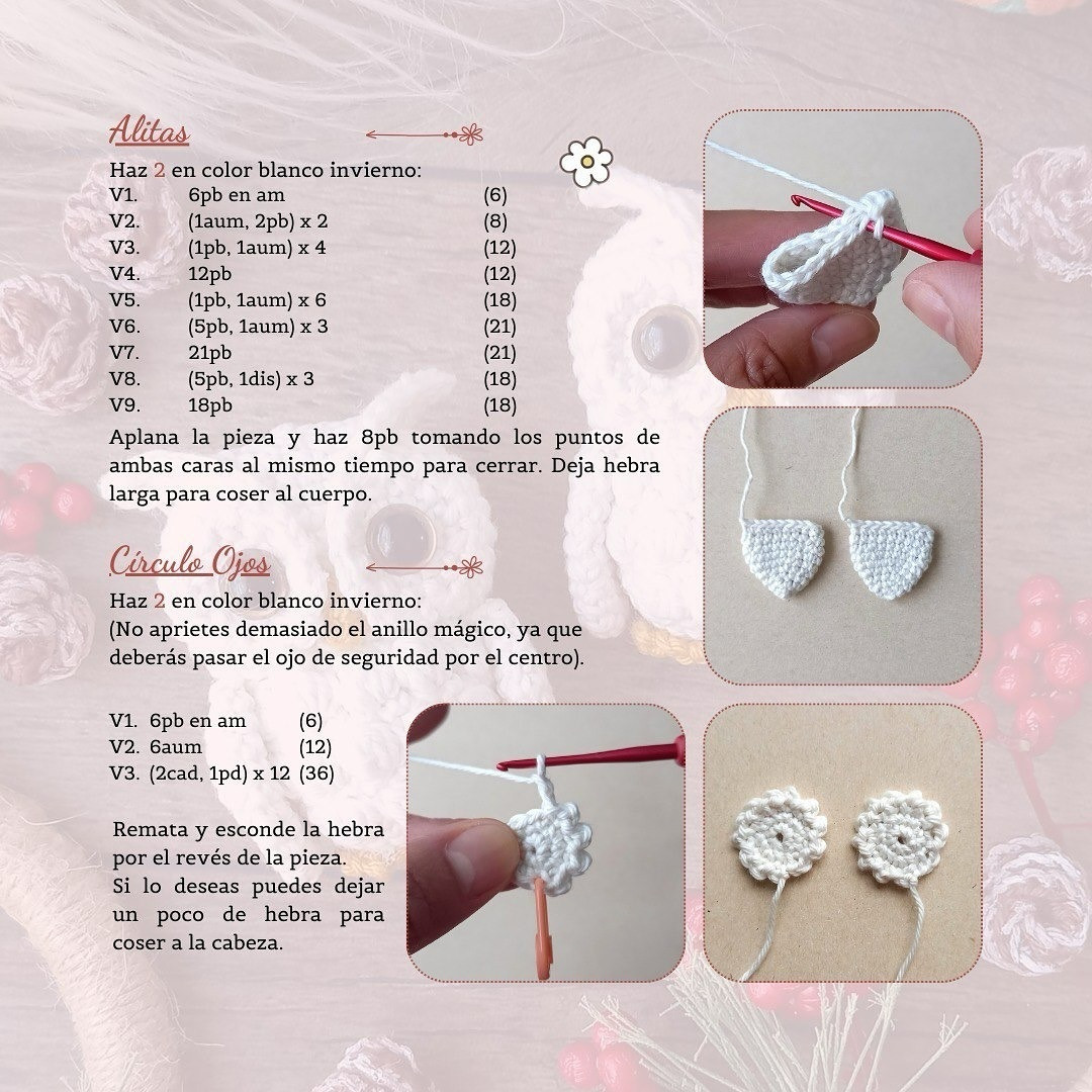 Crochet Pattern for Adorable White Owls - Free and Easy Guide