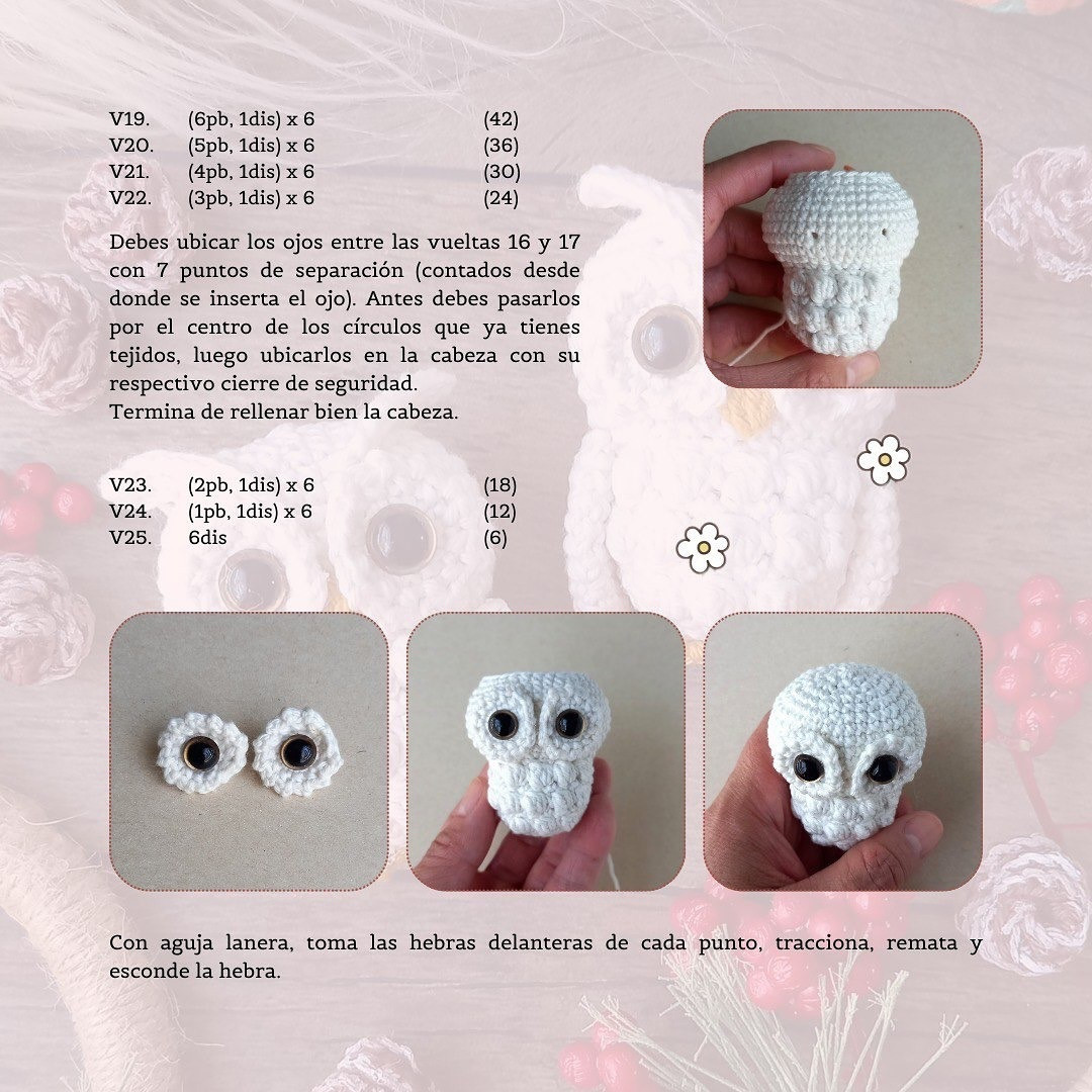 Crochet Pattern for Adorable White Owls - Free and Easy Guide