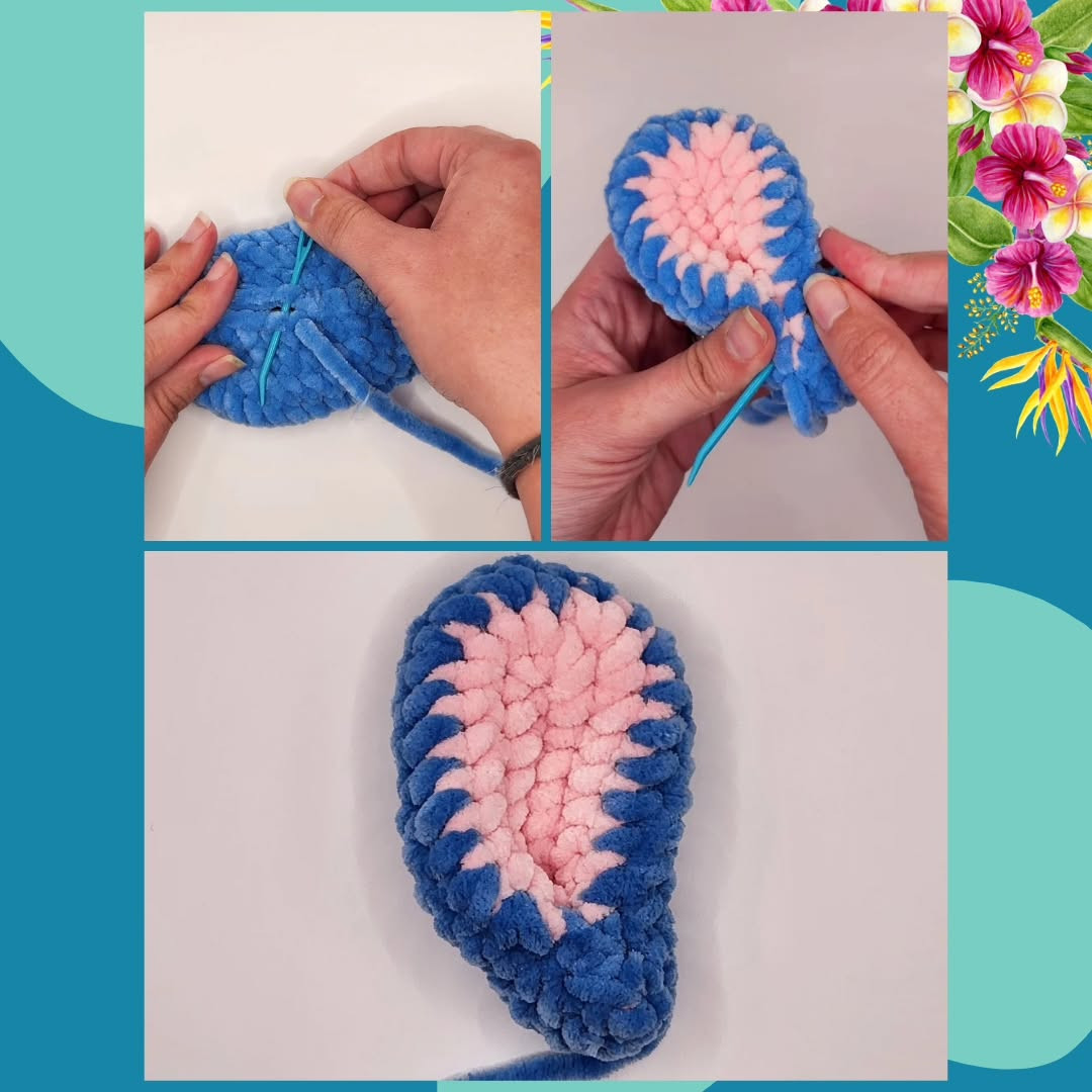 Crochet Pattern for Blue and Pink Alien Dolls