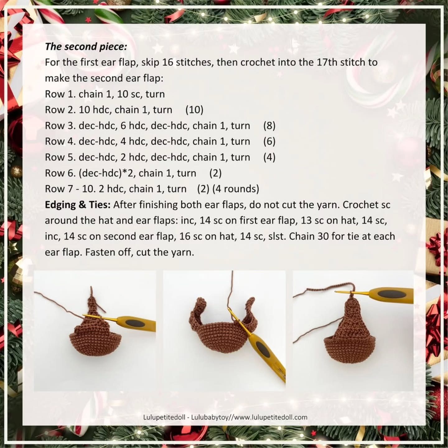 Crochet Pattern for Charlie Brown and Snoopy Winter Outfit