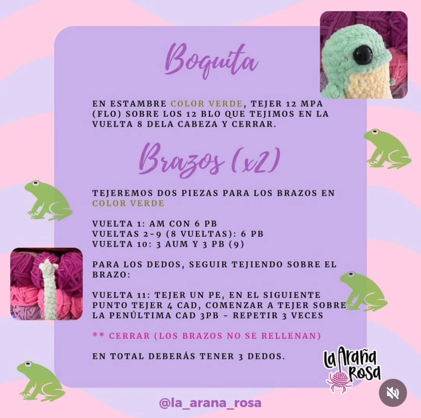 Crochet Pattern for Cute Frogs in Sweaters