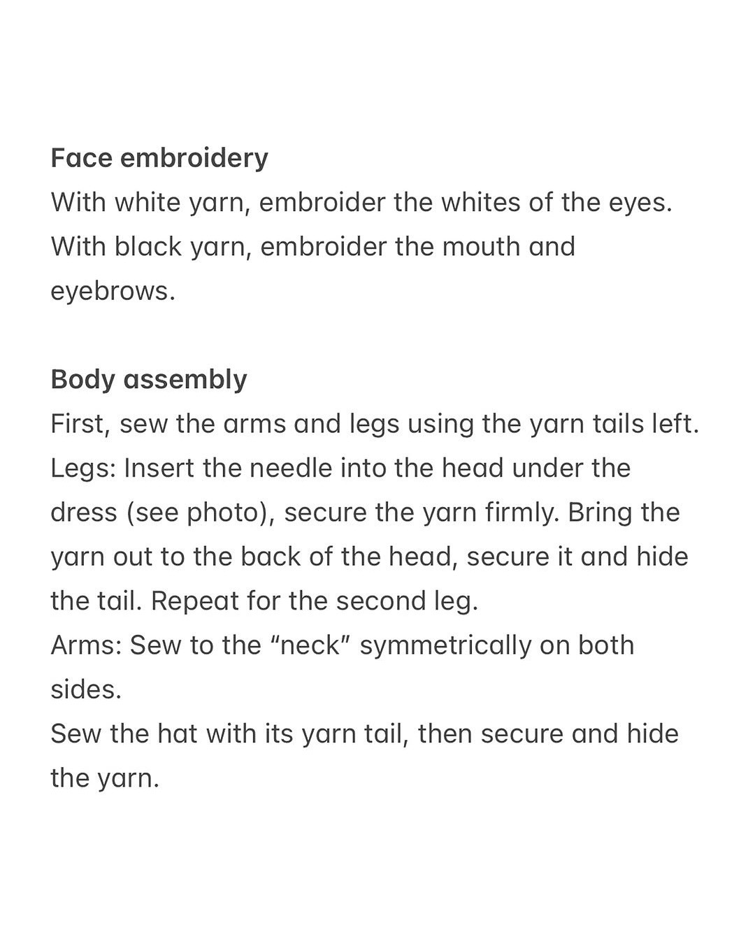 Crochet Pattern for Cute Pumpkin Witch Doll