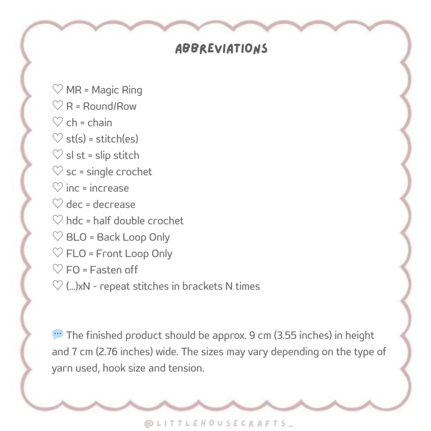 Crochet Pattern for Cute Strawberry Kuma Bears