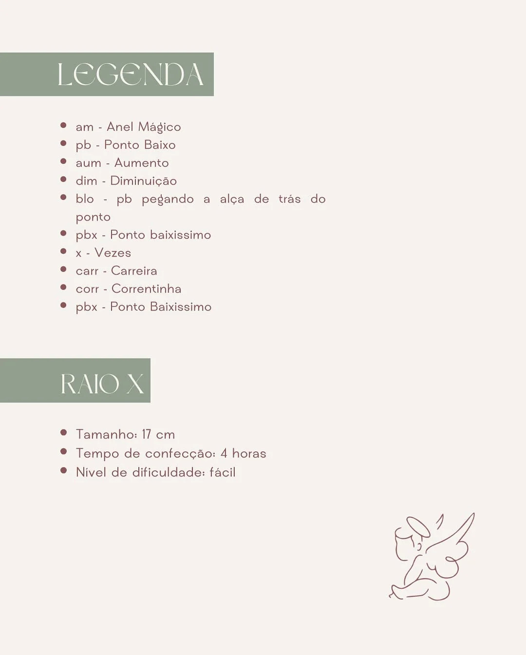 Crochet Pattern for Mini Angel Amigurumi - Free Recipe Included