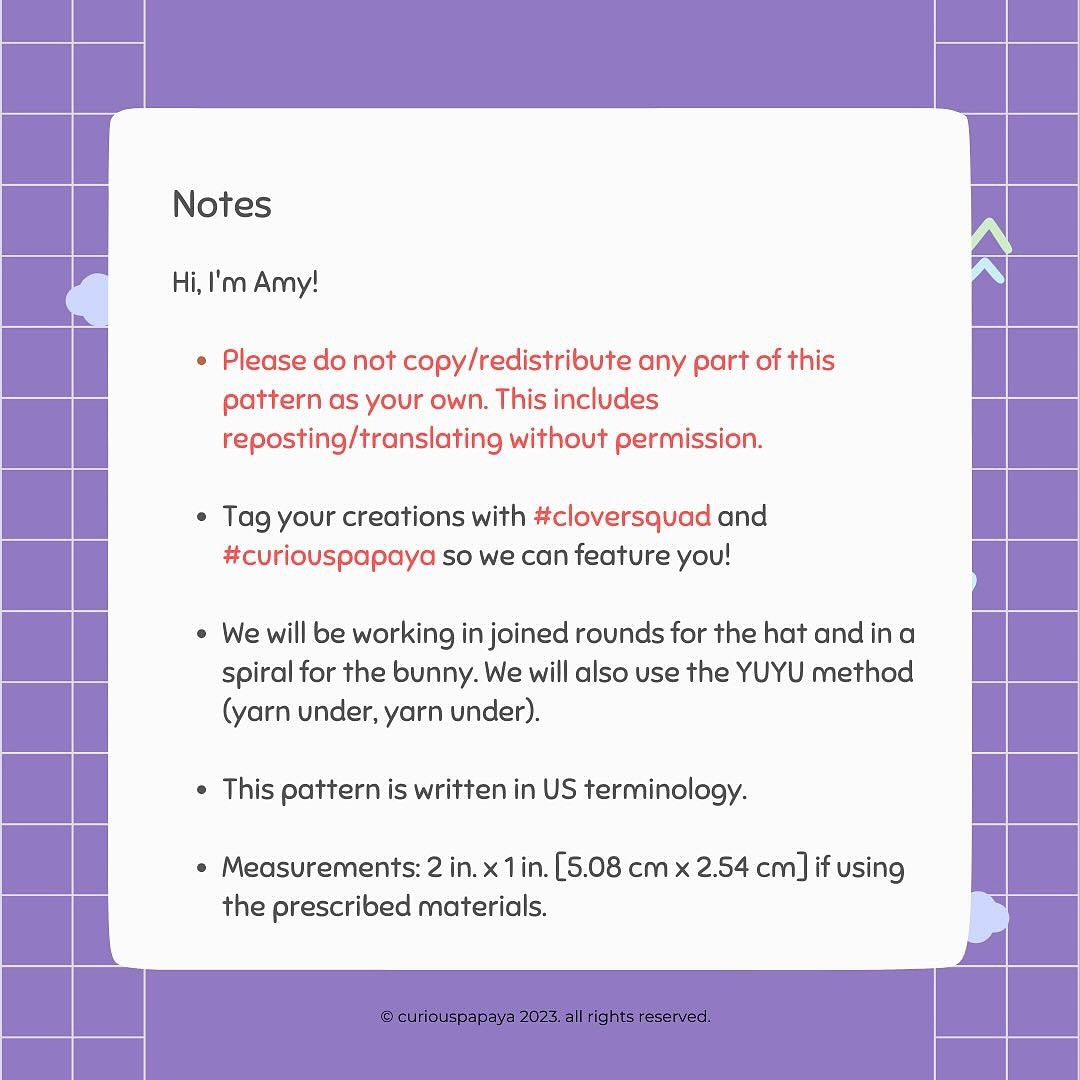 Crochet Pattern for Mini Magician Bunny in a Hat