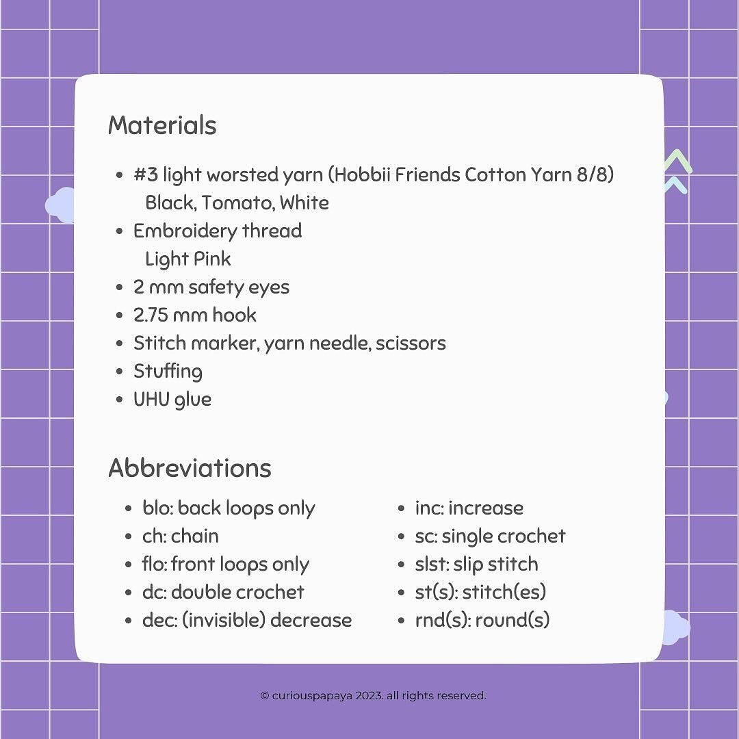 Crochet Pattern for Mini Magician Bunny in a Hat