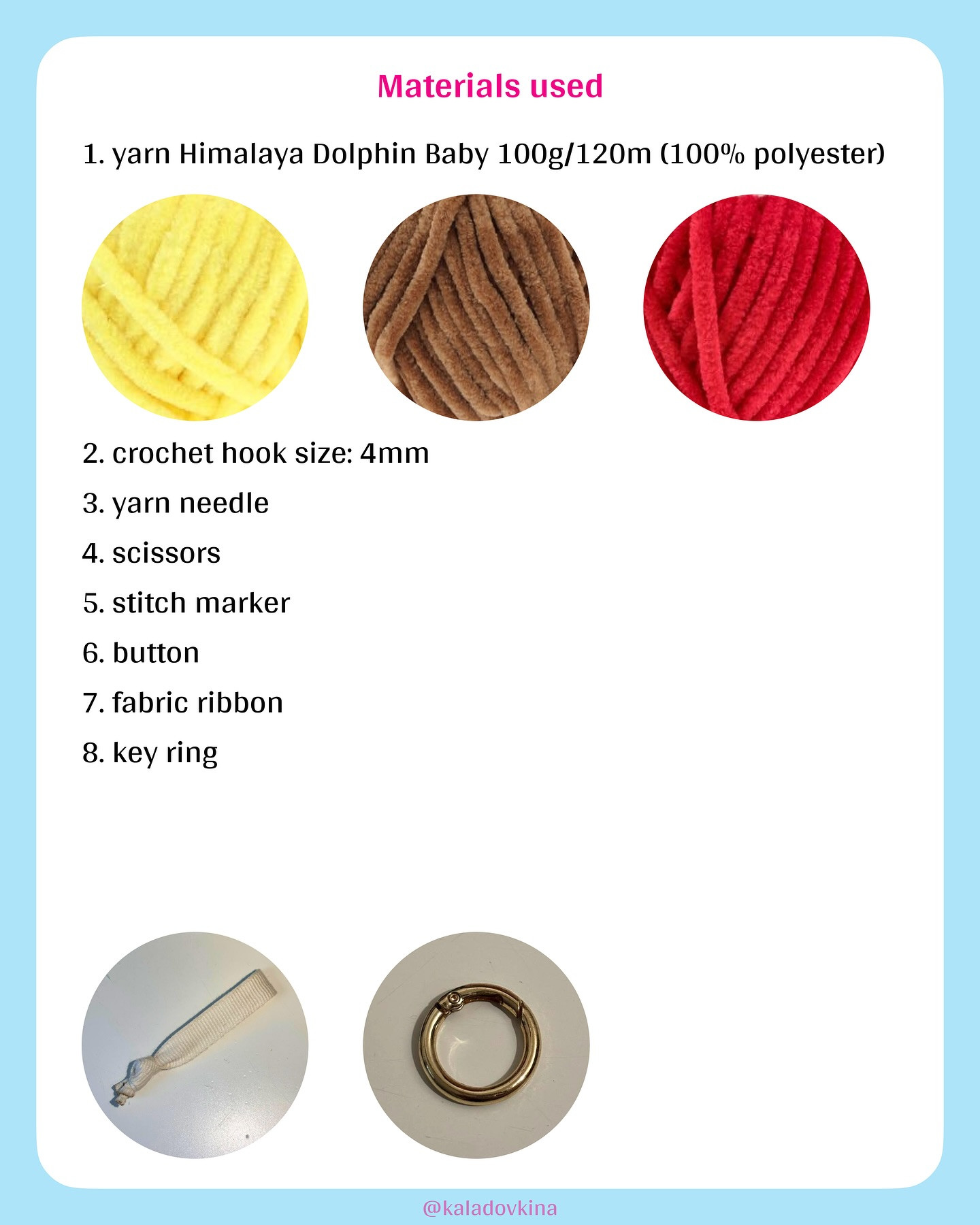 Crochet Pattern for Pizza Slice Huggy Pouch by Kaladovkina