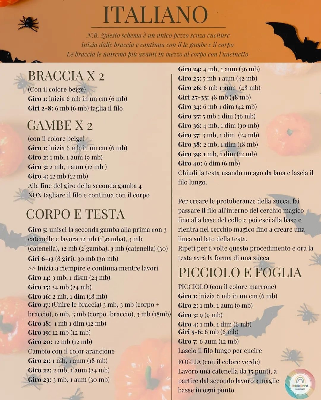 Crochet Pumpkin Doll Pattern - Quick and Easy Free Guide