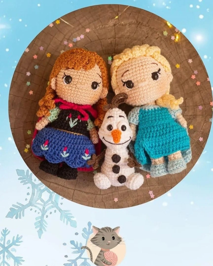 Crochet Snowman Amigurumi Pattern for Winter Fun