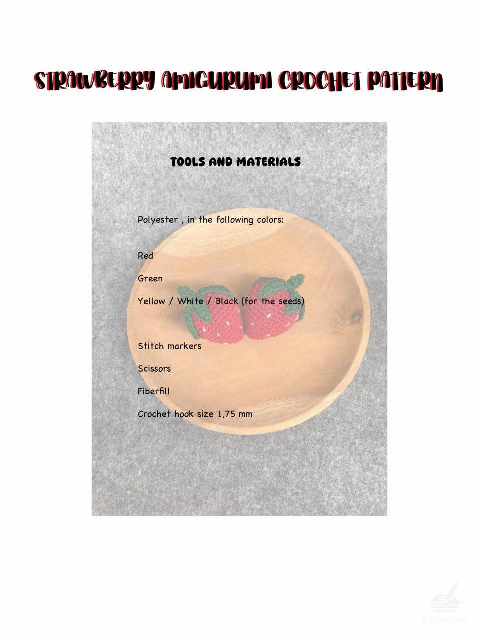 Crochet Strawberry Pattern for Beginners: Easy and Fun Tutorial