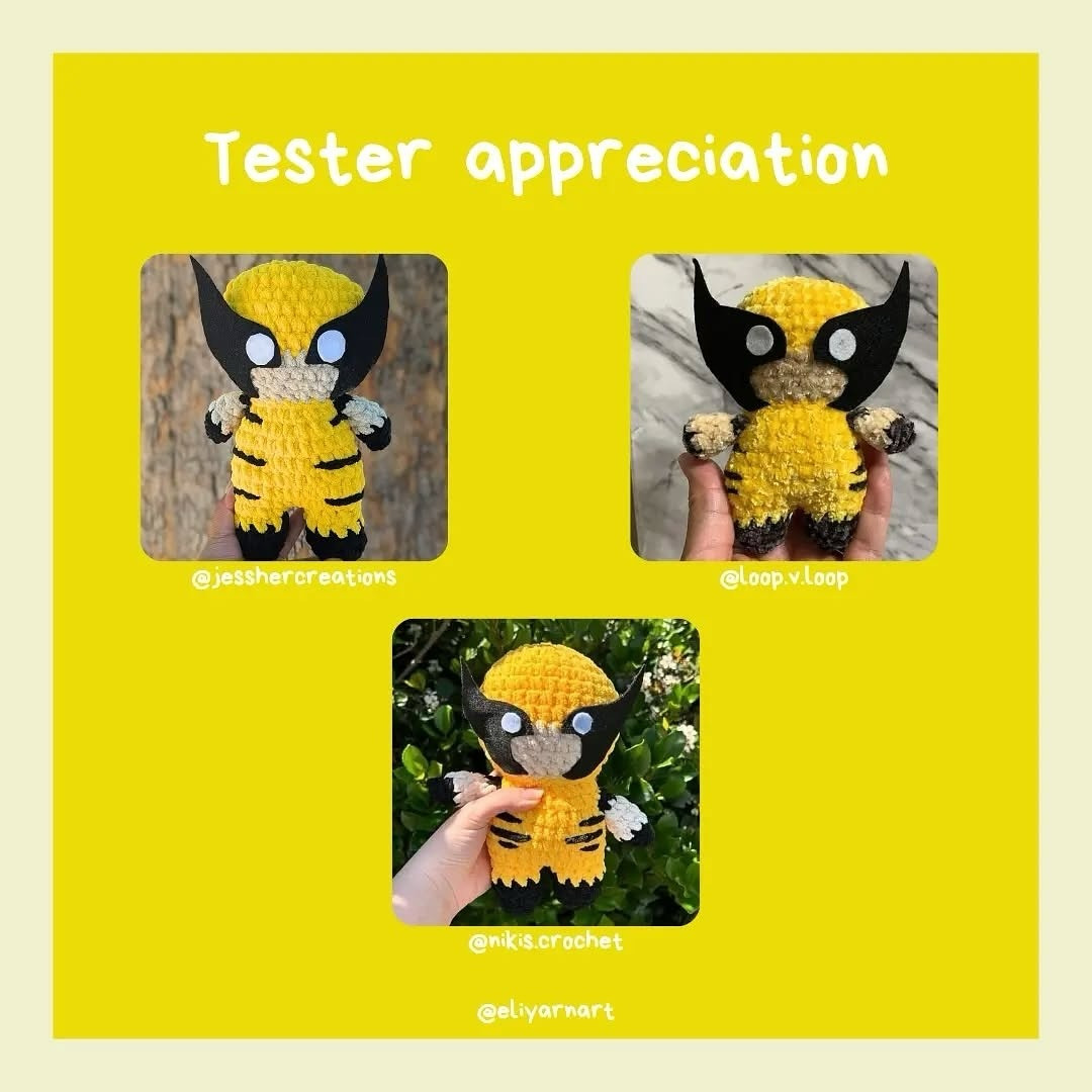 Crochet Superhero Plushie Pattern for Amigurumi Enthusiasts