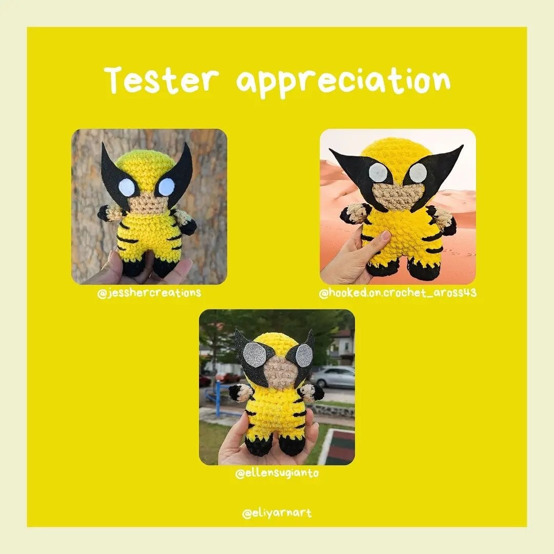 Crochet Superhero Plushie Pattern for Amigurumi Enthusiasts