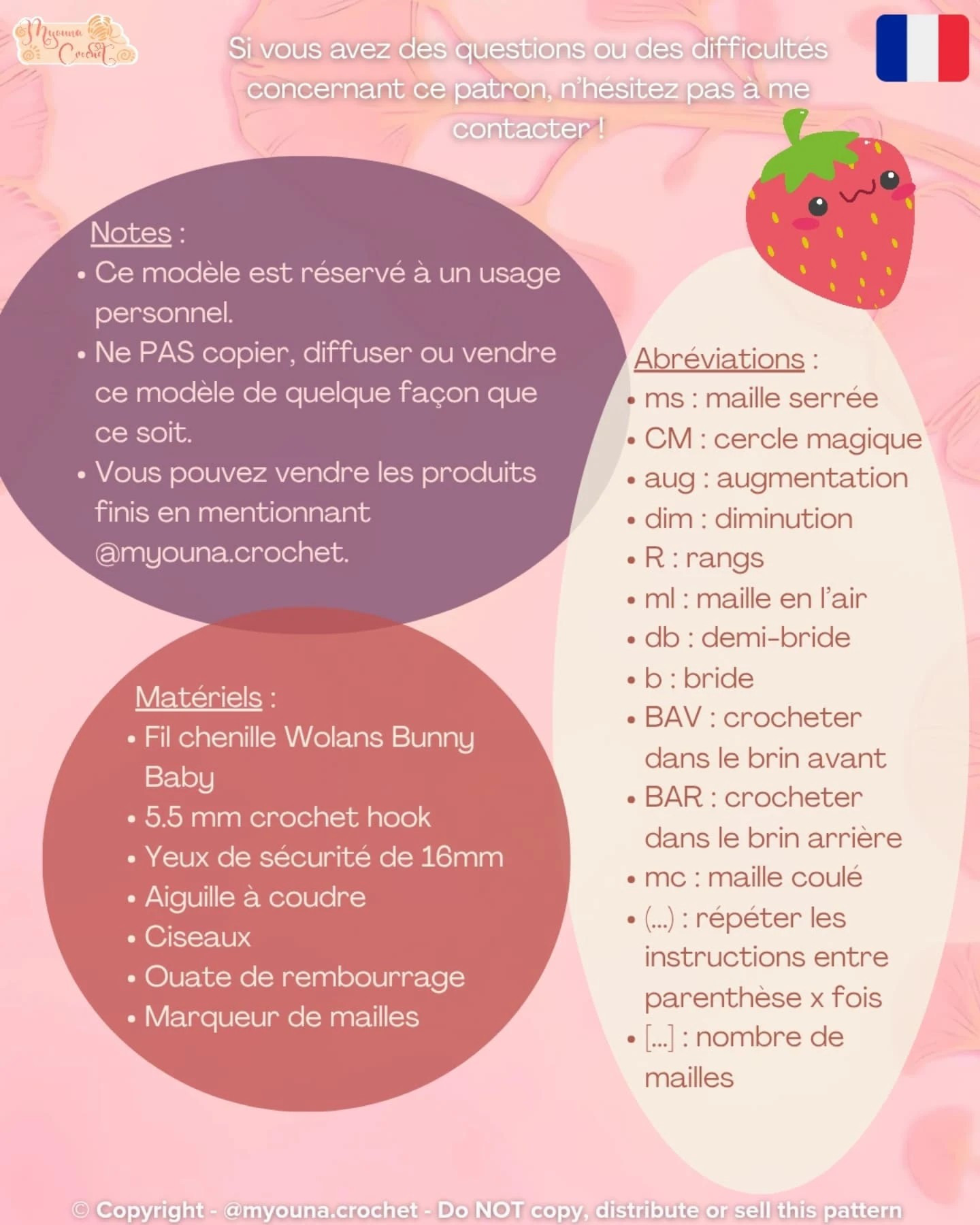 Crochet Sweet Strawberry Pie with Step-by-Step Free Pattern Guide